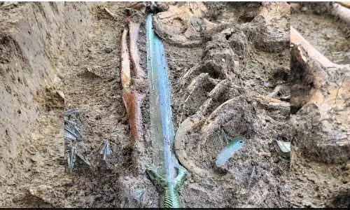 3,000 year old sword in Germany