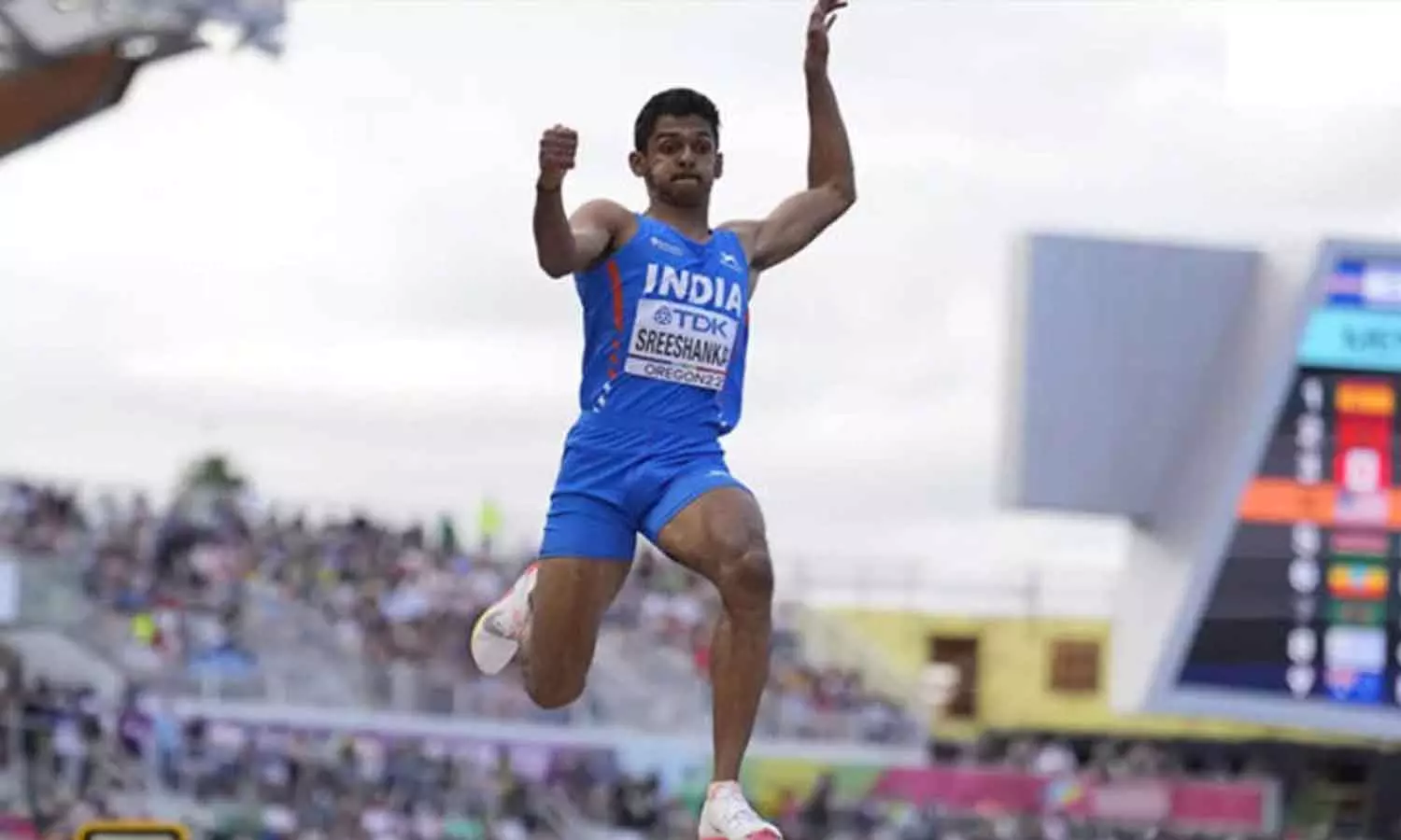 M Sreeshankar qualified for world athaletic championship M Sreeshankar qualified for world athaletic championship