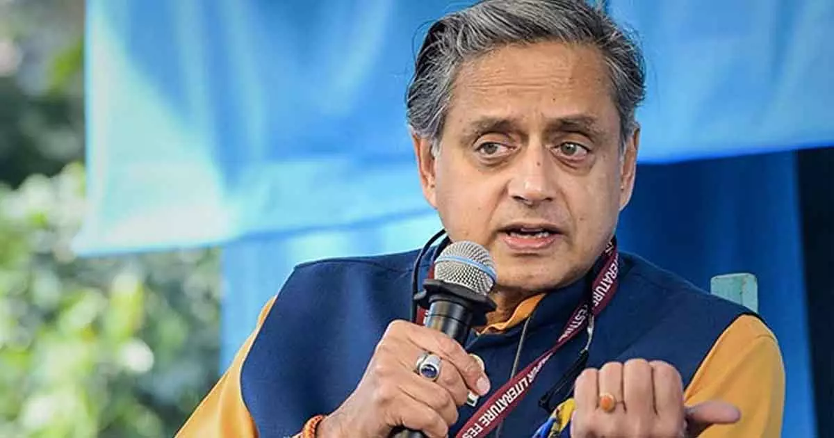 Shashi Tharoor MP excluded from Palestine solidarity event in Thiruvananthapuram