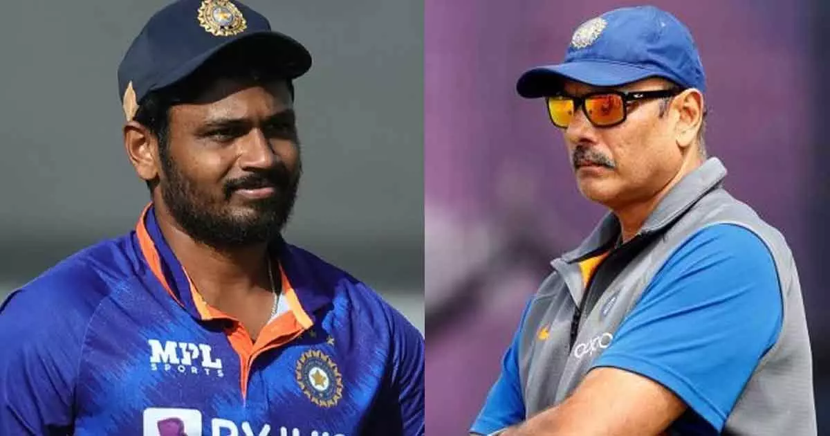 Ravi Shastri about Sanju Samson