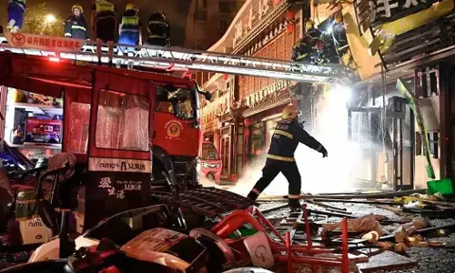 31 killed as gas explosion rocks barbecue restaurant in northwest China
