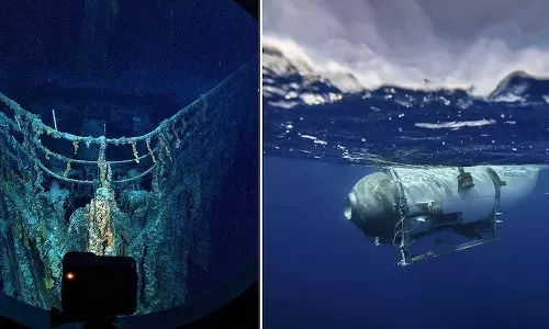 ടൈറ്റാനിക്കിന് സമീപം കണ്ടെത്തിയ അവശിഷ്ടങ്ങൾ ടൈറ്റന്റേത്?; തെരച്ചിൽ നിർണായക ഘട്ടത്തിൽ