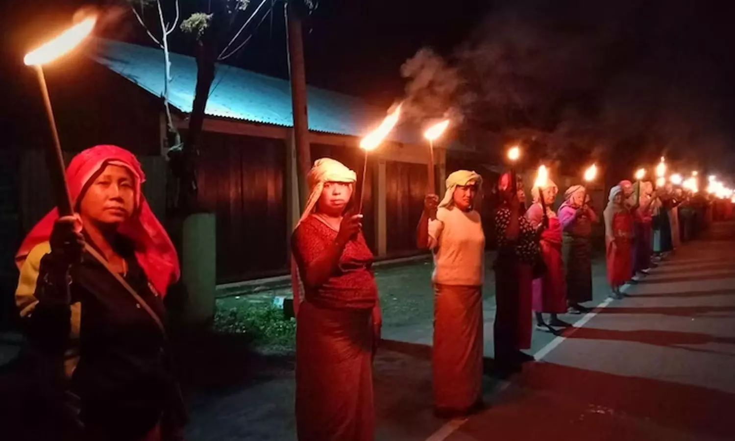 manipur protest