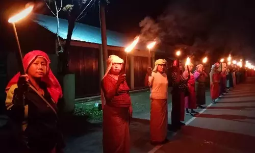 manipur protest