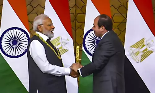 Egypt, Order of the Nile, PM Modi, Narendra Modi, നരേന്ദ്ര മോദി, മോദി, ഈജിപ്ത്, ഓർഡർ ഓഫ് ദ നൈൽ