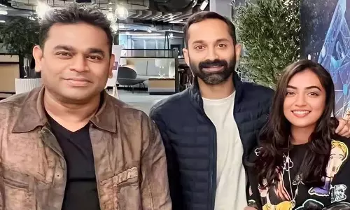nasriya nazim shares photo with fahad fazil and ar rahman | Entertainment nasriya nazim shares photo with fahad fazil and ar rahman | Entertainment