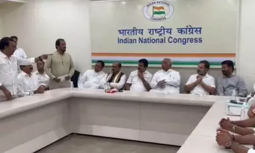 kcr leaders including former ministers joined congress