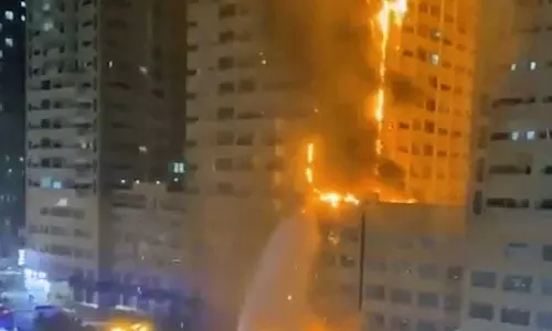 ajman flat caught fire ajman flat caught fire