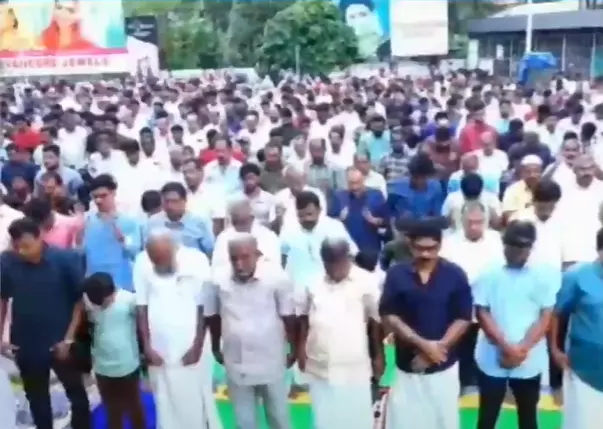 ആത്മത്യാഗത്തിന്‍റെ സന്ദേശം പകർന്ന് വിശ്വാസികള്‍ ബലി പെരുന്നാള്‍ ആഘോഷിക്കുന്നു