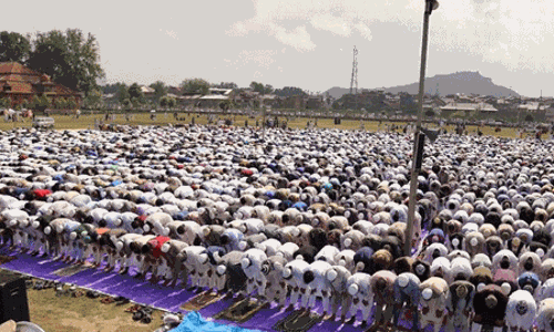 ശ്രീനഗര്‍ ഈദ്ഗാഹില്‍ ഇത്തവണയും പെരുന്നാള്‍ നമസ്‌കാരത്തിന് അനുമതിയില്ല