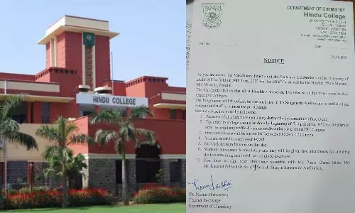 delhi hindu college offer to attend PM program