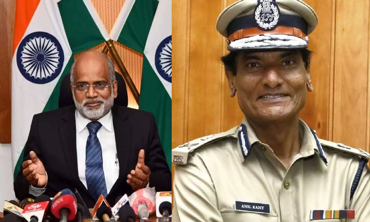 Chief Secretary VP Joy and DGP Anilkanth will retire today