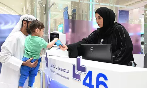 Immigration counter for children