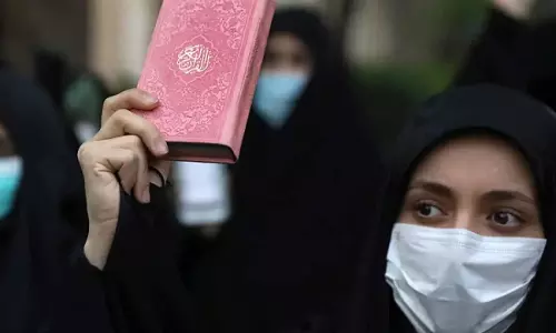 Protest over the burning of the Quran
