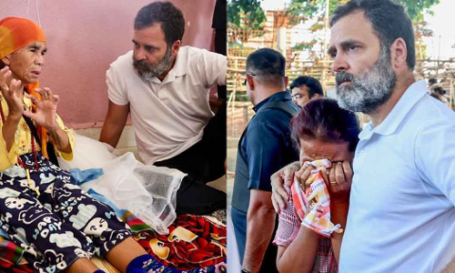 ഹൃദയം തകര്‍ന്നു: മണിപ്പൂരിന്‍റെ മാത്രം വേദനയല്ല, ഇന്ത്യയുടെ മുഴുവൻ വേദനയെന്ന് രാഹുല്‍ ഗാന്ധി