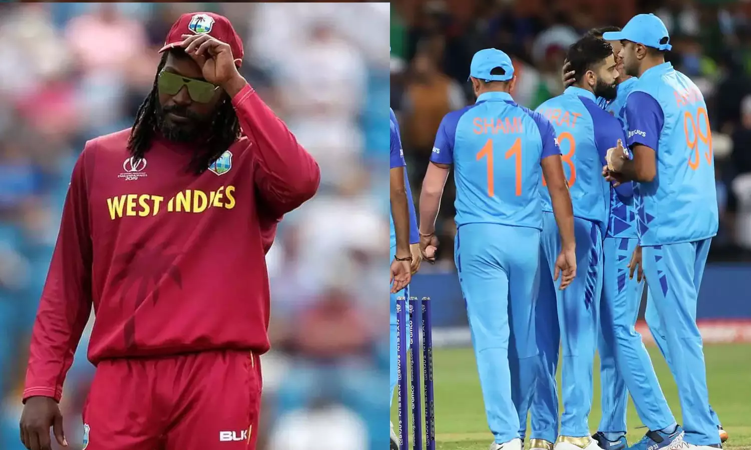 കോഹ്ലിയും രോഹിതുമല്ല; ലോകകപ്പിൽ ഇന്ത്യയുടെ ഹീറോകൾ ഈ രണ്ട് താരങ്ങളെന്ന് ഗെയിൽ