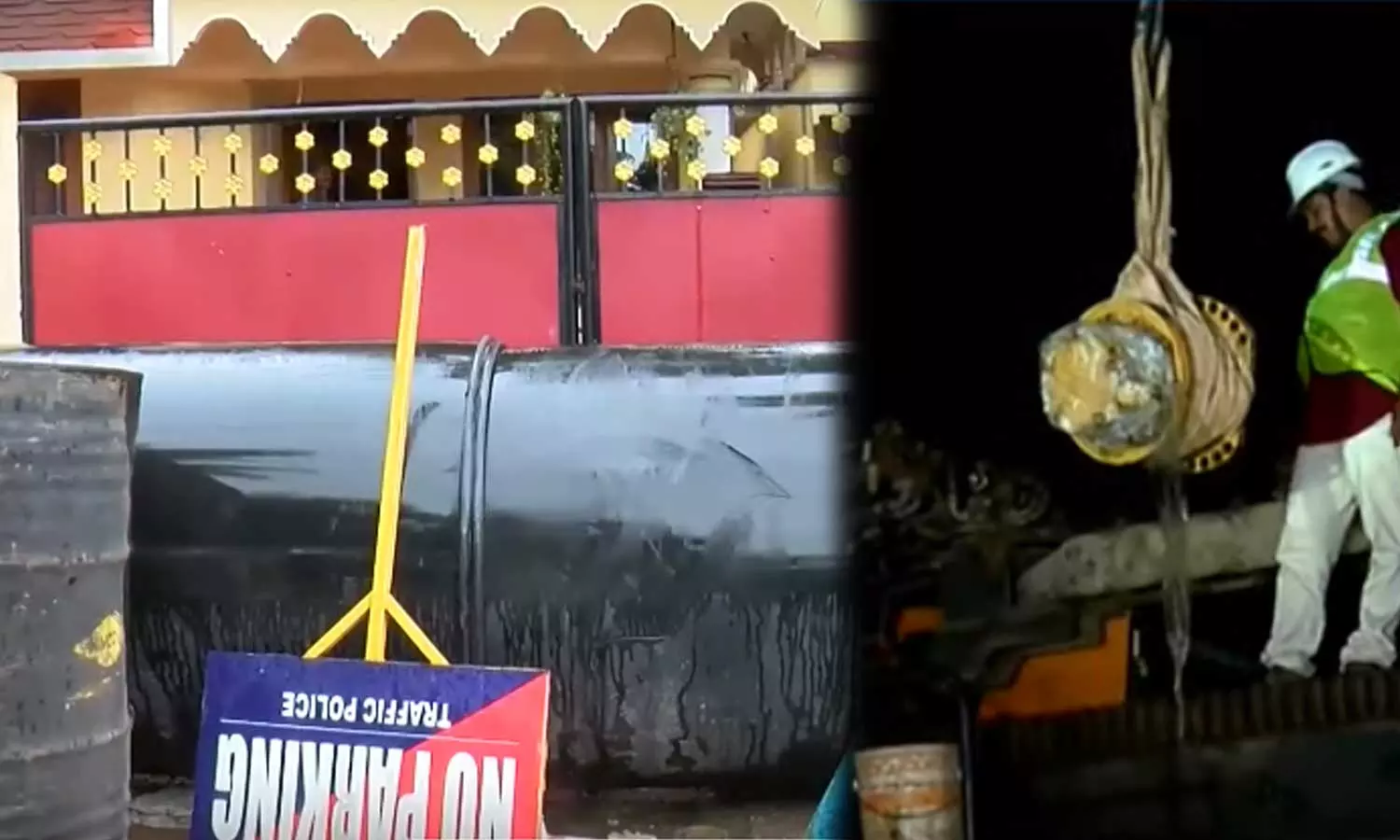 ആനയറക്കാര്‍ക്ക് ഇനി പേടിക്കാതെ വീടിന് പുറത്തേക്കിറങ്ങാം; വാട്ടര്‍ അതോറിറ്റിയുടെ ഭീമൻ പൈപ്പുകൾ  നീക്കാന്‍ നടപടി തുടങ്ങി