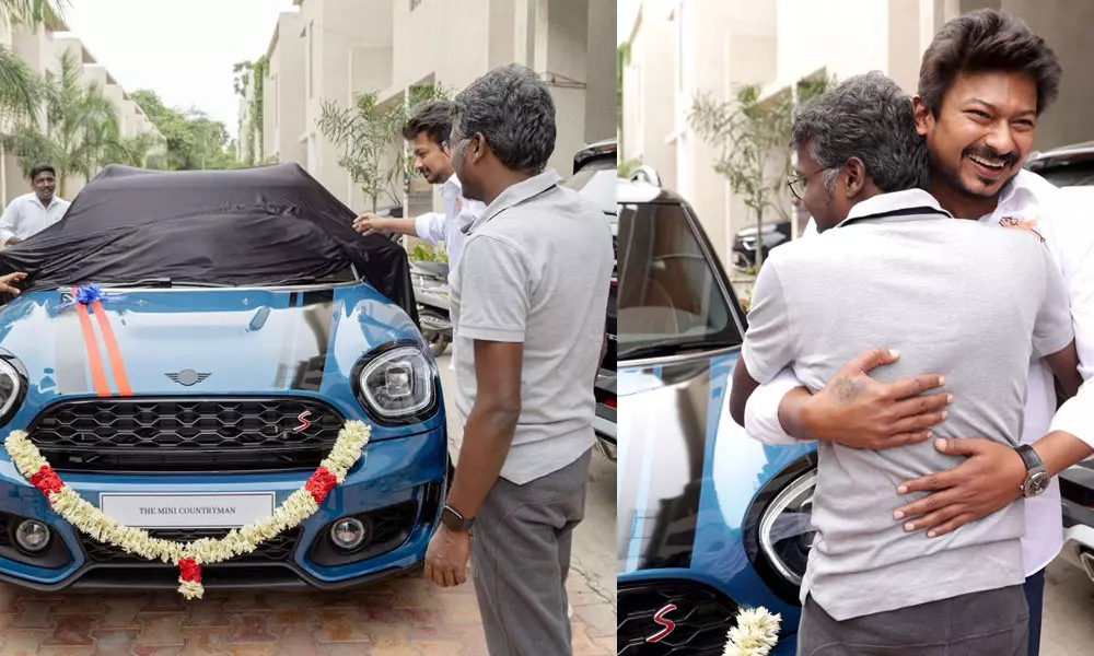 Mari Selvaraj, Mini Cooper, Udhayanidhi Stalin, Maamannan, മാമന്നന്‍, മാരി ശെല്‍വരാജ്, മിനി കൂപ്പര്‍, ഉദയനിധി സ്റ്റാലിന്‍