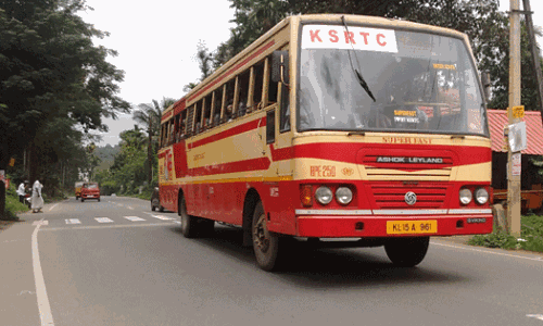 കെ.എസ്.ആര്.ടി.സി ടേക്ക് ഓവര് സര്വീസ് നിരക്ക് ഇളവില് മാറ്റം കെ.എസ്.ആര്.ടി.സി ടേക്ക് ഓവര് സര്വീസ് നിരക്ക് ഇളവില് മാറ്റം