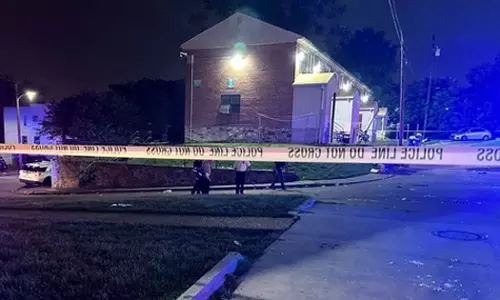 Two people were killed in a mass shooting in Baltimore, US.