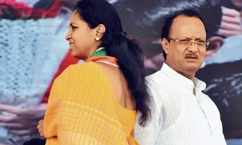 Supriya Sule against Ajit Pawar, Supriya Sule hits back at cousin Ajit Pawar, Supriya Sule hits back at Ajit Pawar, Supriya Sule, Ajit Pawar, NCP split