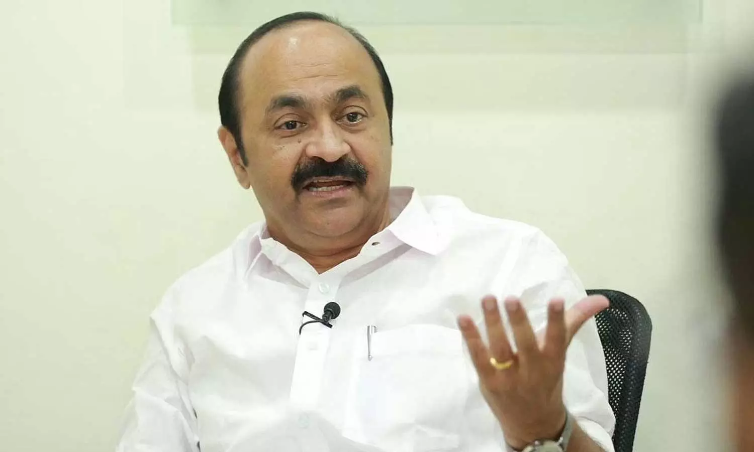 VD Satheesan and Chandy .