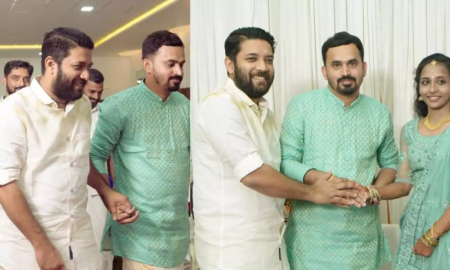 Periya double murder victim sarathlals sister gets married Periya double murder victim sarathlals sister gets married