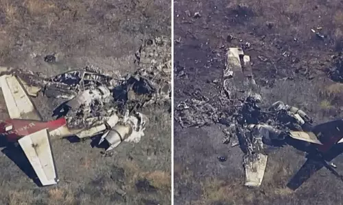 six killed in plane crash in California six killed in plane crash in California