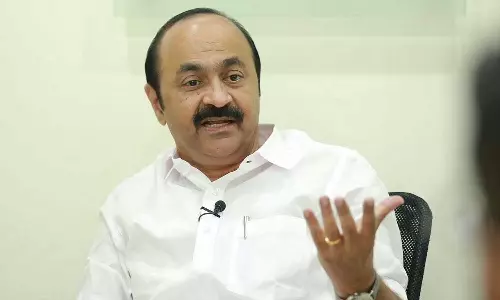 VD Satheesan and Chandy .