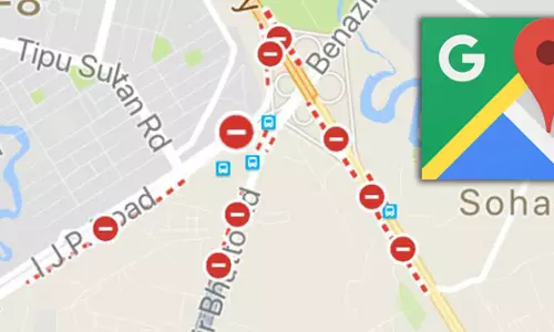 Road closure, waterlogging, accident; You can also mark on the map