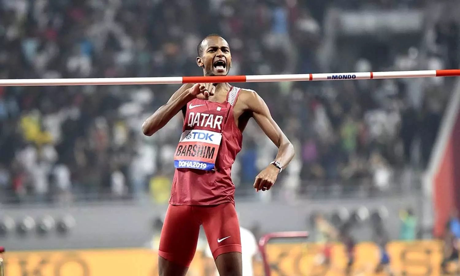 Barshim- Asias Male Athlete of the Year Barshim- Asias Male Athlete of the Year