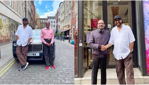 Mammootty And Yusuff Ali Mammootty And Yusuff Ali