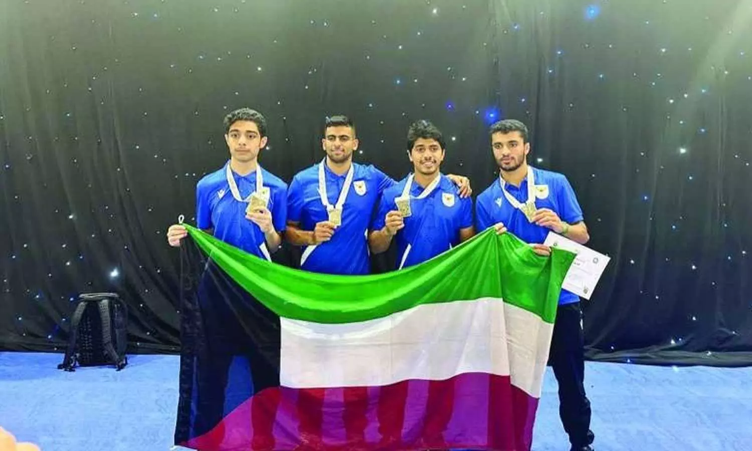 Kuwait, gold medals, fencing,15thArab Games Kuwait, gold medals, fencing,15thArab Games