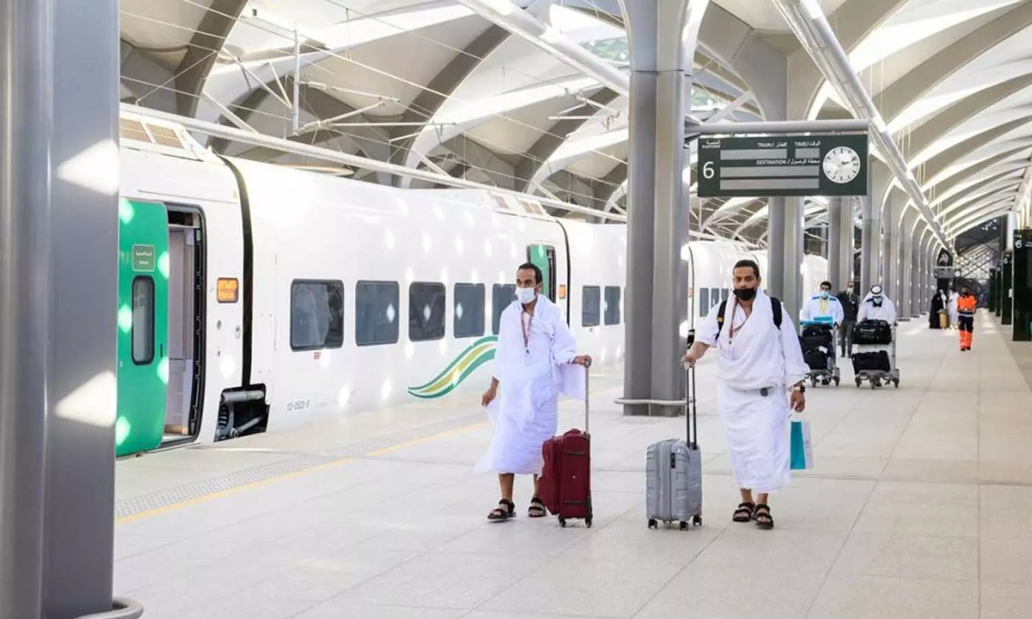 750,000 passengers used Haramain railway during Hajj, Haramain train service, Haramain train, Hajj 2023