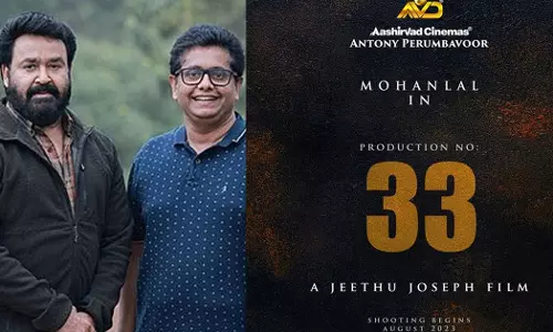 Mohanlal and Jeethu Joseph
