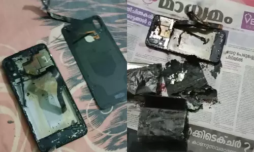 mobile phone explosion,wayanad,students mobile phone exploded in wayanad,latest malayalam news, വിദ്യാർഥിയുടെ  മൊബൈല്‍ ഫോൺ പൊട്ടിത്തെറിച്ചു,മൊബൈല്‍ ഫോൺ പൊട്ടിത്തെറിച്ചു,