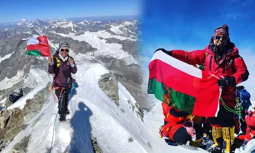 Omani mountaineer Nadirah conquers Mount Matterhorn, Omani mountaineer, Nadirah al Harthy, Mount Matterhorn