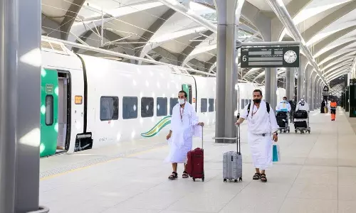 750,000 passengers used Haramain railway during Hajj, Haramain train service, Haramain train, Hajj 2023