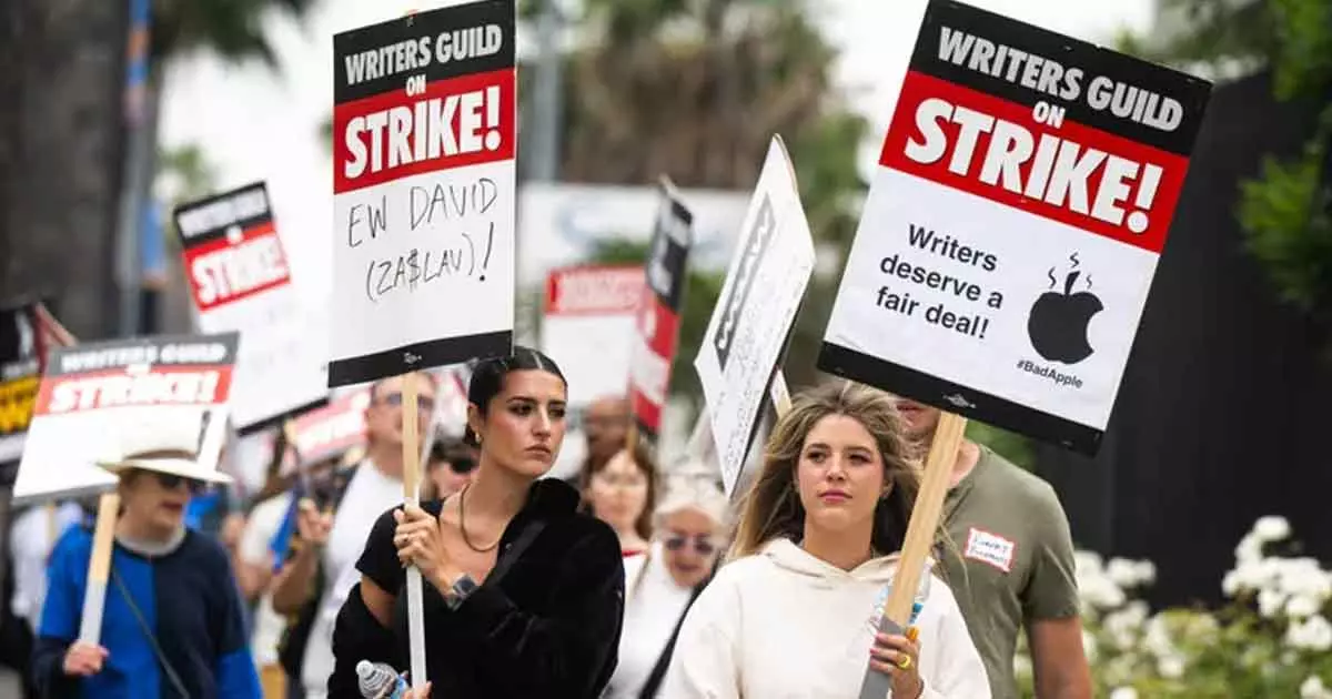 Actors Go On Strike In New Blow To Struggling Hollywood Studios Actors Go On Strike In New Blow To Struggling Hollywood Studios