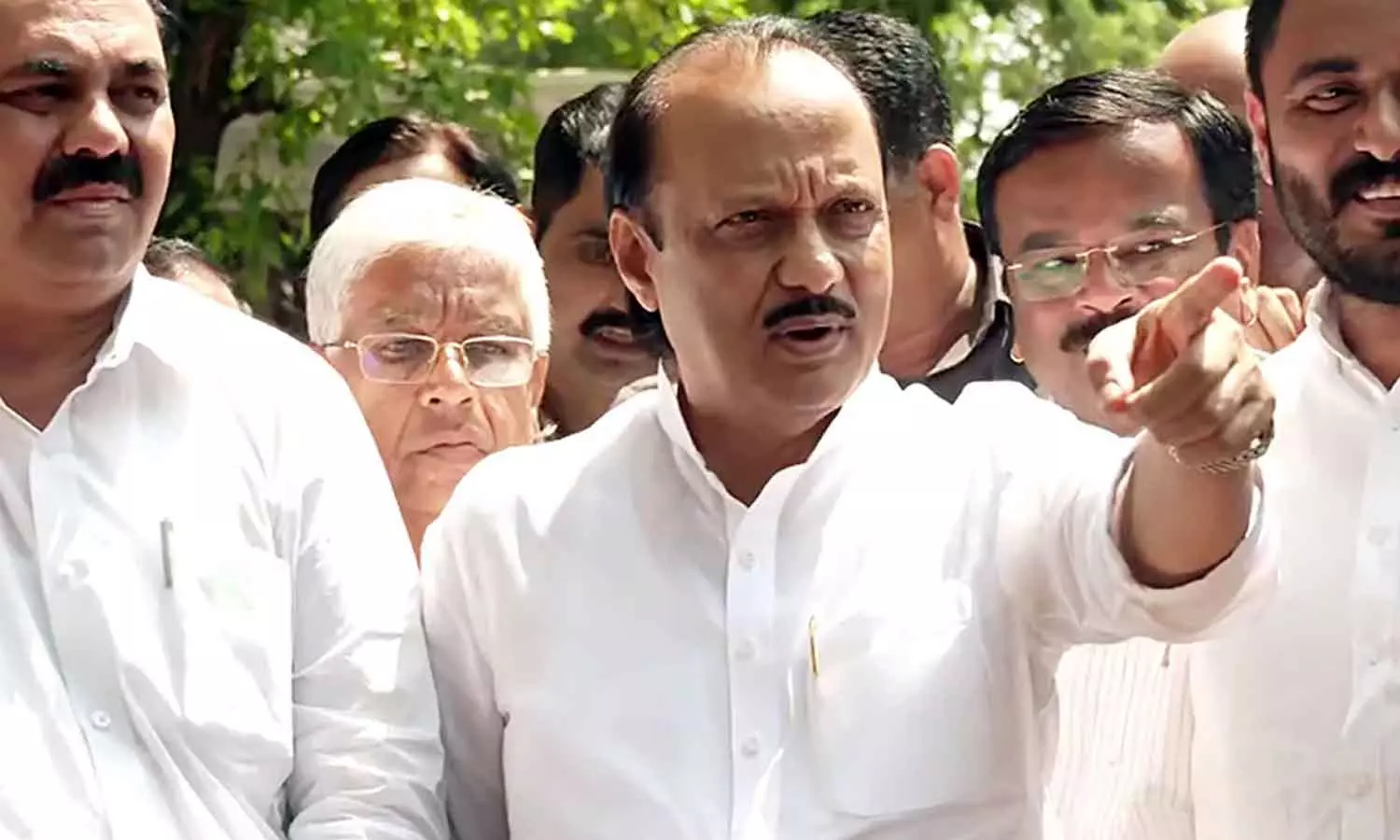 Ajit Pawar Visits Sharad Pawars Home To See Aunt After Surgery Ajit Pawar Visits Sharad Pawars Home To See Aunt After Surgery