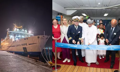 The Worlds Largest Floating Book Fair; Logos Hope ship arrives in Oman