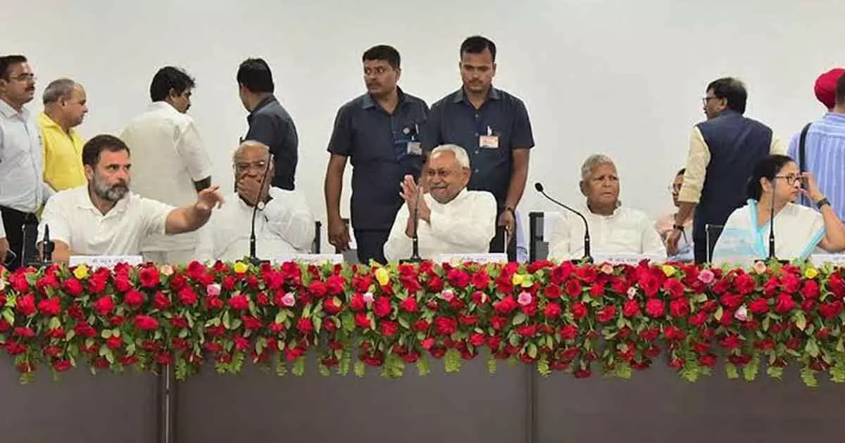 Opposition Meet Tomorrow 24 parties invited Opposition Meet Tomorrow 24 parties invited