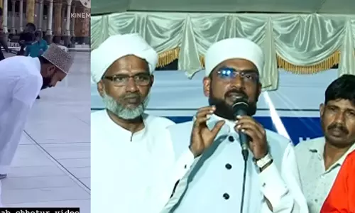 Did Shihab Chotoor perform a photo shoot while praying in Makkah? Basheer Faizi Desamangalam reveals the truth Did Shihab Chotoor perform a photo shoot while praying in Makkah? Basheer Faizi Desamangalam reveals the truth