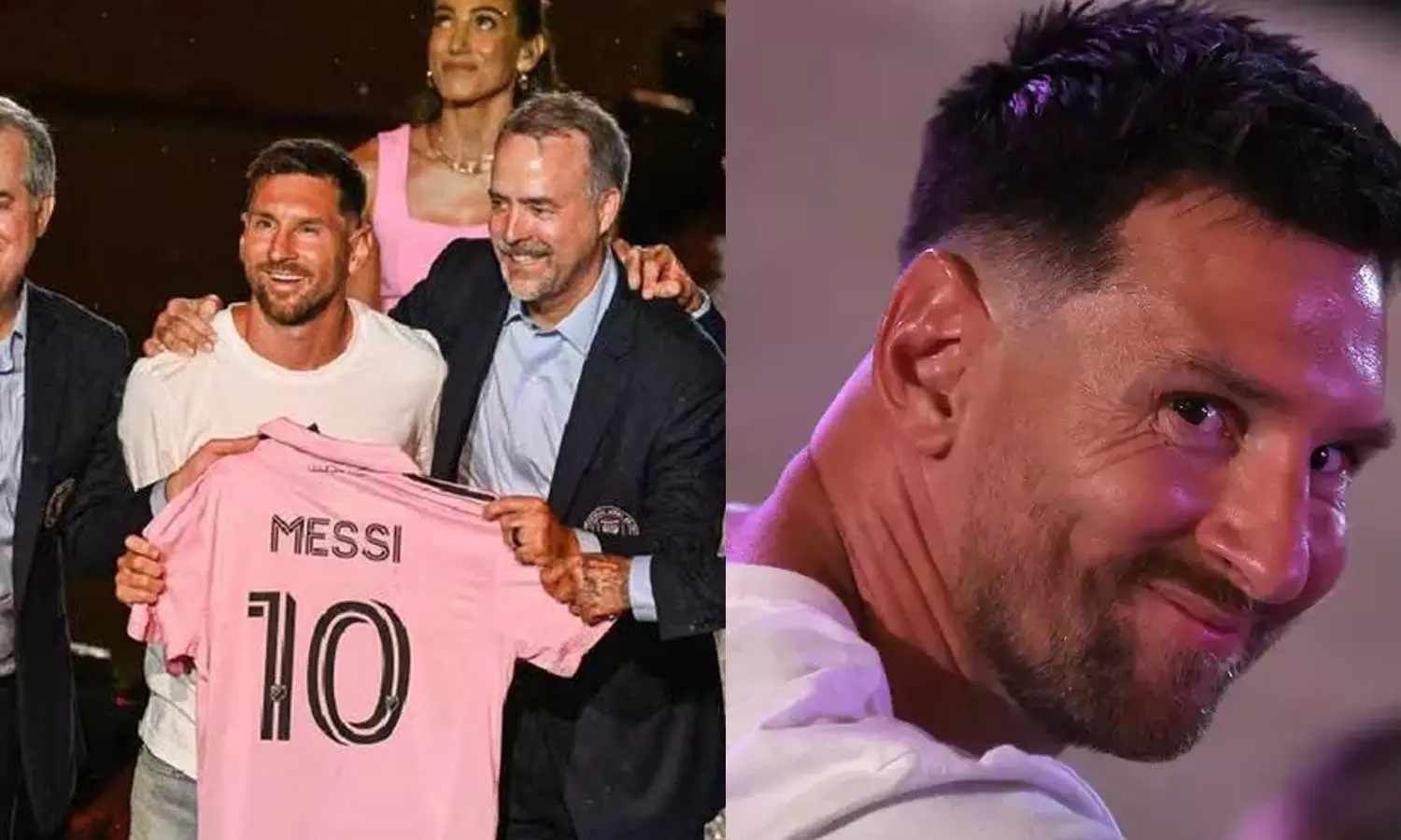 മെസിക്ക് ലഭിച്ചത് ആവേശവരവേൽപ്പ്: ചടങ്ങിലെ പ്രസക്ത ഭാഗങ്ങൾ വൈറൽ മെസിക്ക് ലഭിച്ചത് ആവേശവരവേൽപ്പ്: ചടങ്ങിലെ പ്രസക്ത ഭാഗങ്ങൾ വൈറൽ