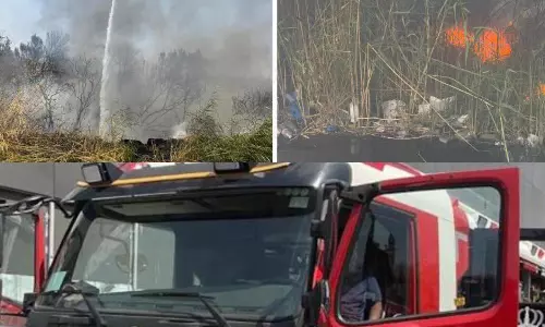 The fire in Kuwait The fire in Kuwait