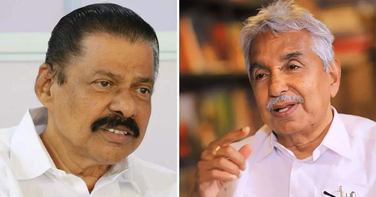 Oomman Chandy, MV Govindan