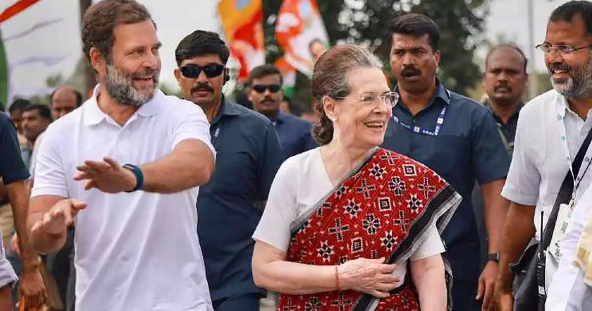 Rahul Gandhi Mother Sonia Gandhi Flight Makes Emergency Landing In Bhopal