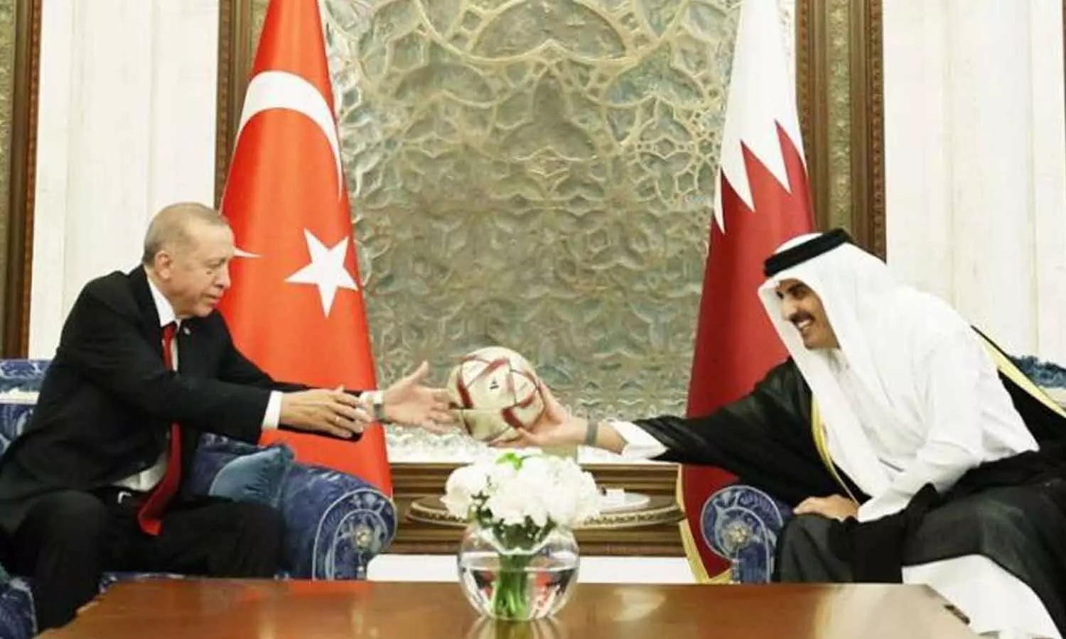 Qatar Amir- Recep Tayyip Erdogan