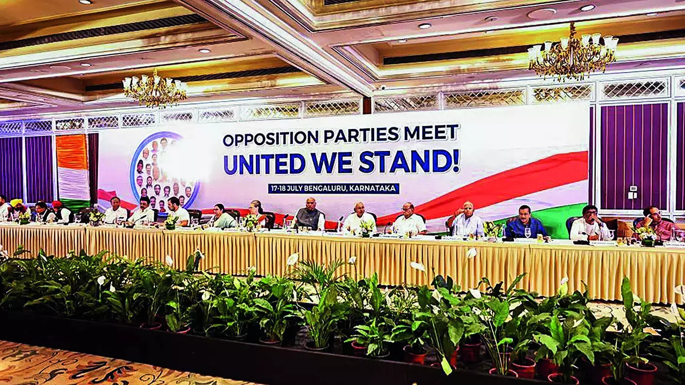 ഇന്ത്യ എന്ന പേര് അനാവശ്യമായി ഉപയോഗിക്കുന്നു; പ്രതിപക്ഷ സഖ്യത്തിനെതിരെ പരാതി ഇന്ത്യ എന്ന പേര് അനാവശ്യമായി ഉപയോഗിക്കുന്നു; പ്രതിപക്ഷ സഖ്യത്തിനെതിരെ പരാതി