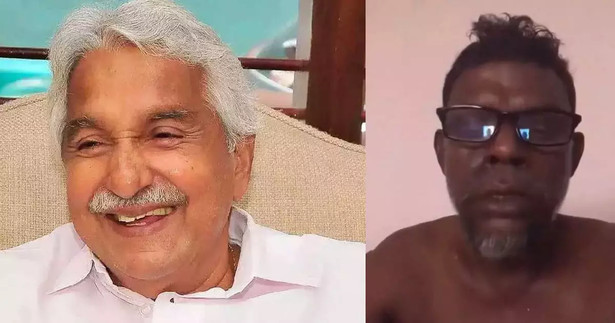 Complaint against actor Vinayakan for allegedly defaming Oommen Chandy through social media